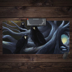 The Watching Eyes Extended Mousepad