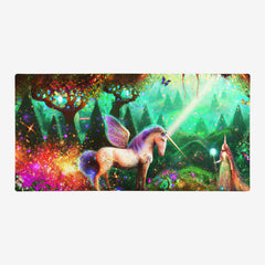 Unicorn Forest Extended Mousepad
