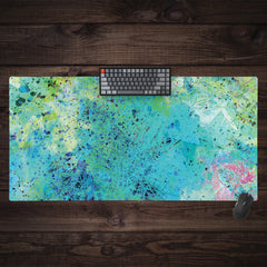 Watercolor Party Extended Mousepad