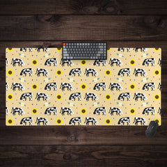 Pixel Cows Extended Mousepad