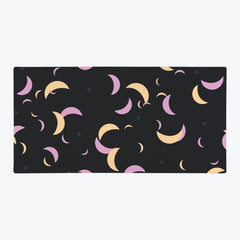 Moon and Stars Pattern Extended Mousepad