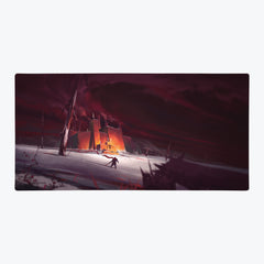 Red Castle Extended Mousepad