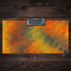 Abstract Fire Extended Mousepad