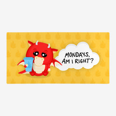 Drago Mondays Extended Mousepad