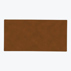 Faux Leather Pattern Extended Mousepad