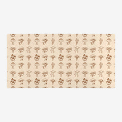Forest Mushrooms Extended Mousepad