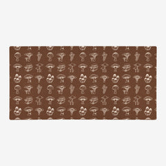Forest Mushrooms Extended Mousepad