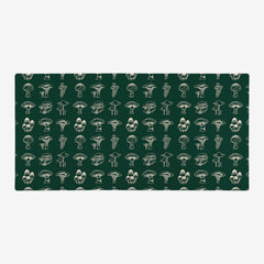 Forest Mushrooms Extended Mousepad