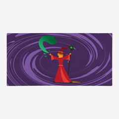 Lizard Wizard Extended Mousepad - Inked Gaming - EG - Mockup - XXL