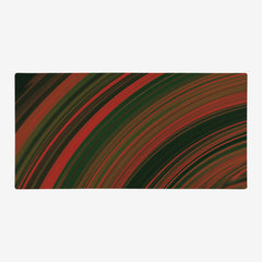 Melted Candy Cane Extended Mousepad - Inked Gaming - EG - Mockup - XXL