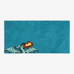 Pixel Dragon Extended Mousepad