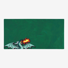 Pixel Dragon Extended Mousepad