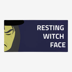 Resting Witch Face Extended Mousepad