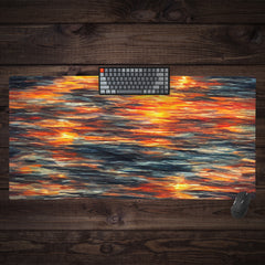 Sunset On The AI Ocean Extended Mousepad