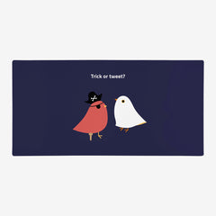 Trick Or Tweet Extended Mousepad