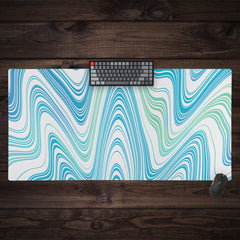Waves of Smoke Extended Mousepad