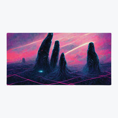 Stoic Space Columns Extended Mousepad