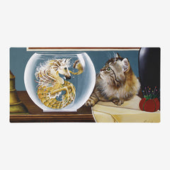 Lydia And The Hippocampus Extended Mousepad