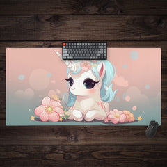 Cotton Candy Unicorn Extended Mousepad