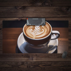 Latte Art Extended Mousepad