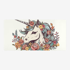 Unicorns and Roses Extended Mousepad