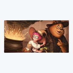 Witch's Apprentice Extended Mousepad - Michael Dashow - Mockup - XXL
