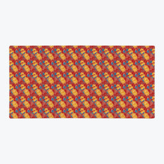 Tropical Floral Shells Extended Mousepad