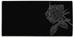 Smoking Rose Extended Mousepad - Sagiv Gilburd - Mockup - XXL