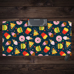 Fit Fast Food Extended Mousepad