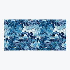 Maximalist Mountain Maze Extended Mousepad