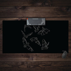 Flying Bats Extended Mousepad