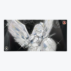 Diamond Rooster Totem Extended Mousepad