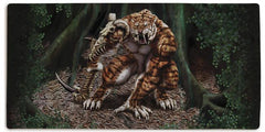 Saber Tiger Extended Mousepad - Karl A. Nordman - Mockup - XXL