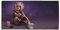 Demongirl Cady Extended Mousepad - Michael Dashow - Mockup - XXL