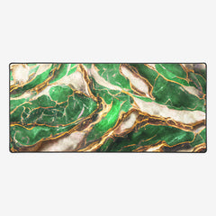 Floral Jade Large Extended Mousepad