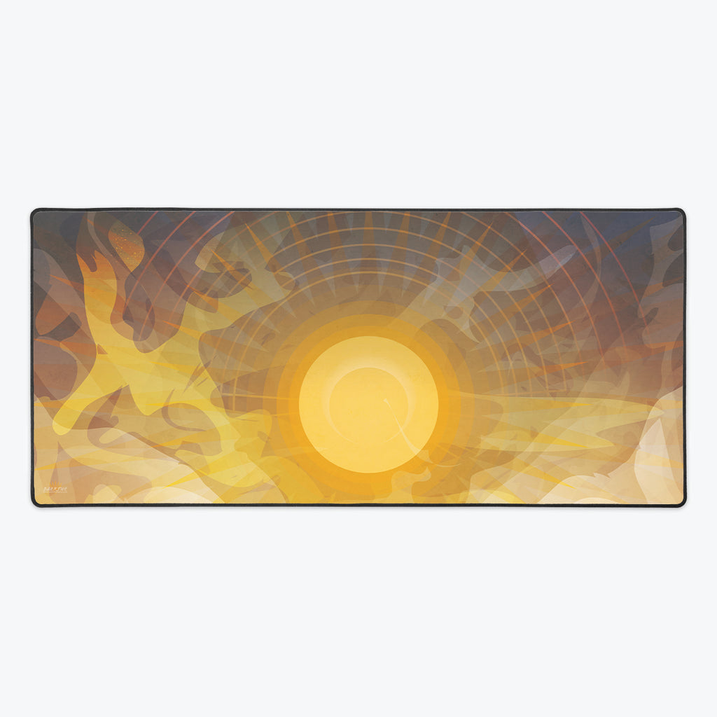 Golden Sun Large Extended Mousepad