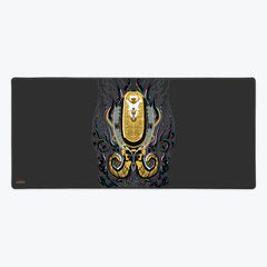 Neon Gold Large Extended Mousepad