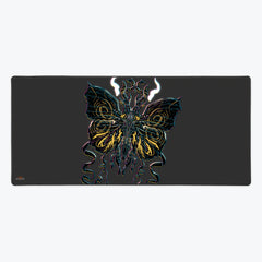 Neon Moth Large Extended Mousepad