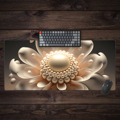 Pearl Lotus Extended Mousepad