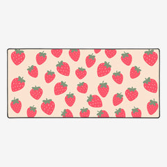 Strawberry Paw Console XXL Extended Mousepad - Maud1e - Mockup - Large