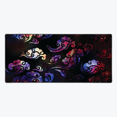 Cosmic Clouds Extended Mousepad - Carbon Beaver - Mockup - Large