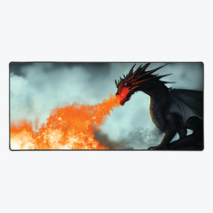 Crimson Dragon Extended Mousepad