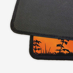 Lone Samurai Extended Mousepad - Carbon Beaver - Corner - Large