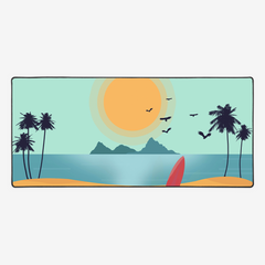 Summer Vibes Extended Mousepad - Carbon Beaver - Mockup - Large
