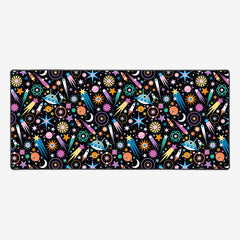 Galactic Adventure Extended Mousepad - Carly Watts - Mockup - Large