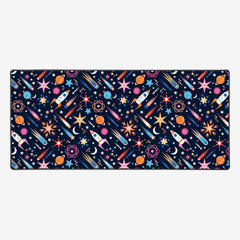 Starbursts Extended Mousepad - Carly Watts - Mockup - Large
