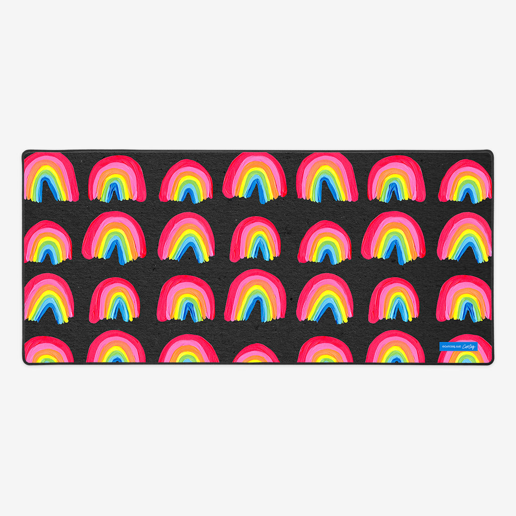 Rainbow Collection Pattern Extended Mousepad