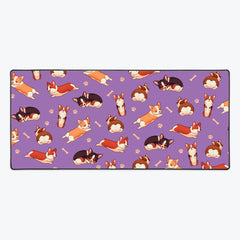 All of the Corgis Extended Mousepad