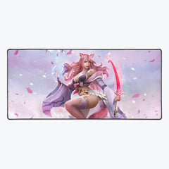 Scarlet Blade Wielder Extended Mousepad