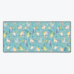 Budgie Bunch Extended Mousepad